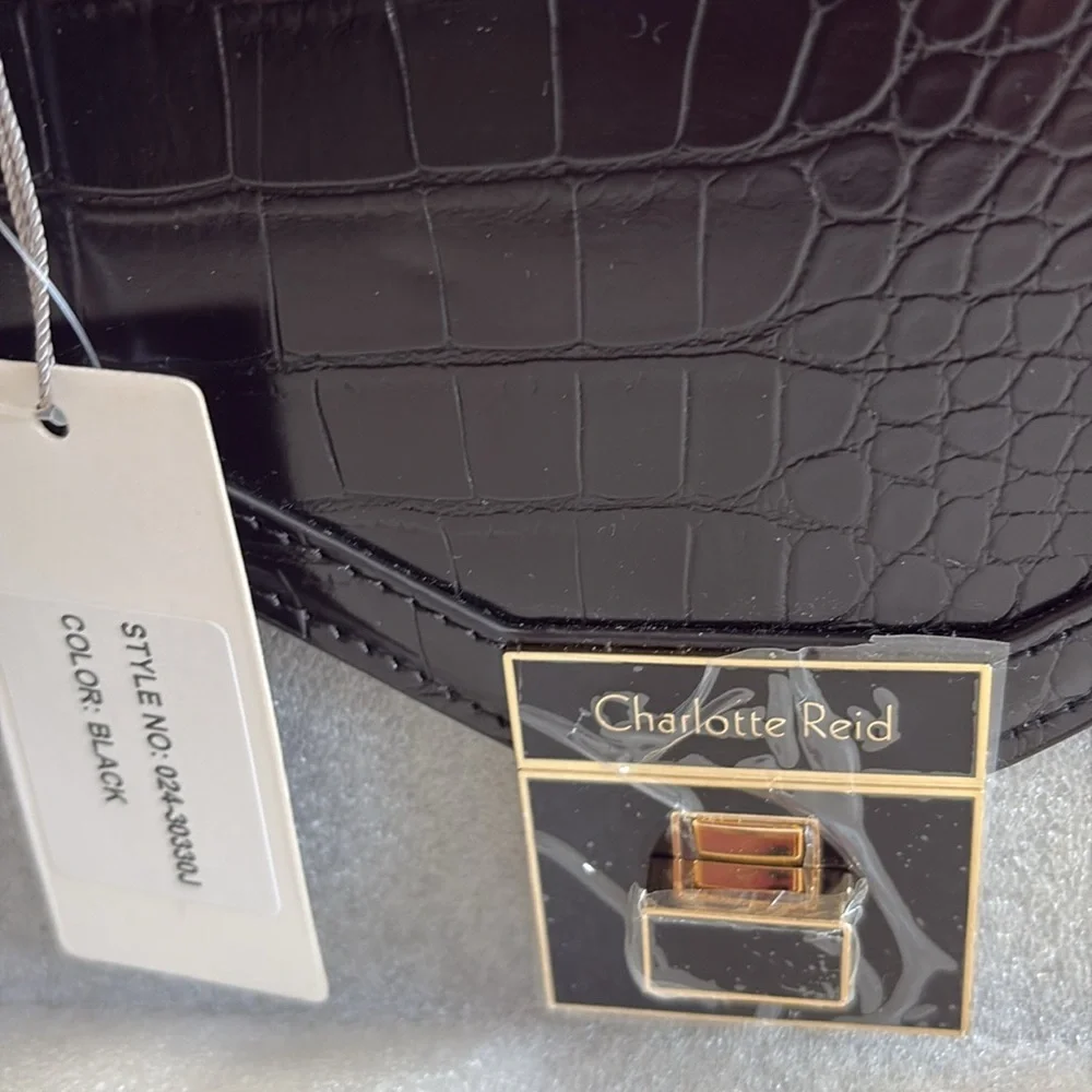 Charlotte Reid Black Handbag - Picture 5 of 14